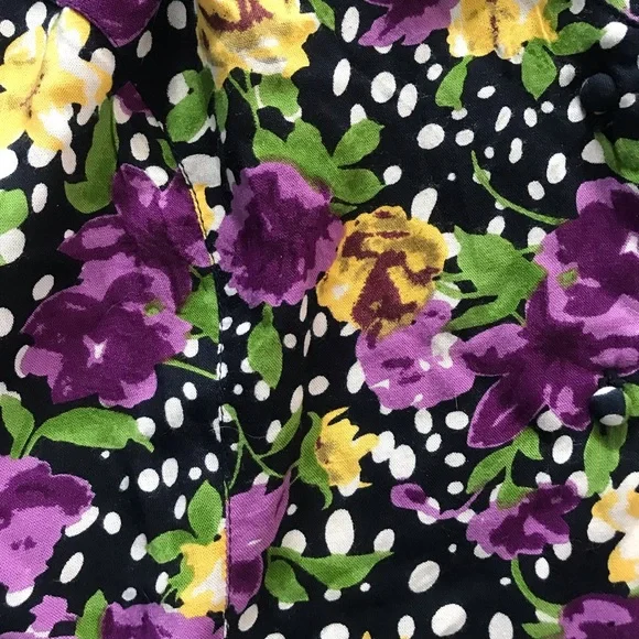 L&T Design Lab Floral Front-Button Dress - Picture 2 of 2